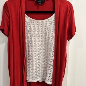 NAIF Vibrant Red Knitwear